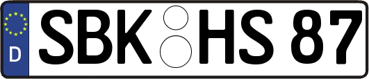 SBK-HS87