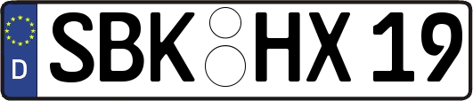SBK-HX19