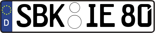 SBK-IE80