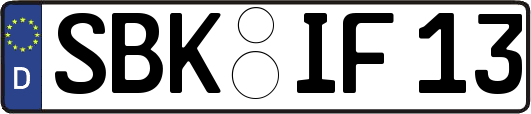 SBK-IF13