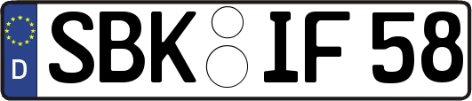 SBK-IF58
