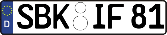 SBK-IF81