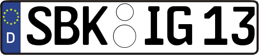 SBK-IG13