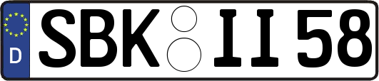SBK-II58