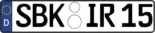 SBK-IR15