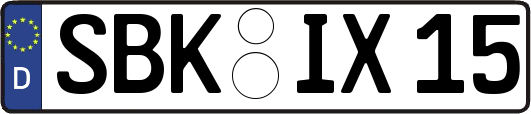SBK-IX15