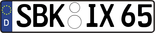 SBK-IX65