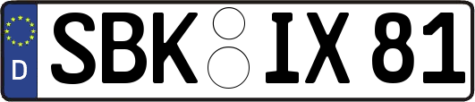 SBK-IX81