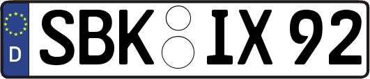 SBK-IX92