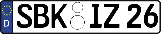 SBK-IZ26