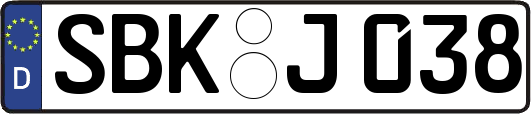 SBK-J038