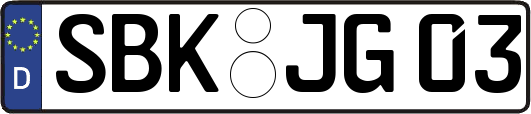 SBK-JG03