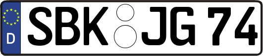 SBK-JG74