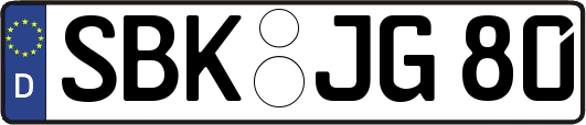 SBK-JG80