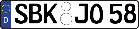 SBK-JO58