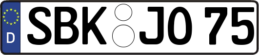 SBK-JO75