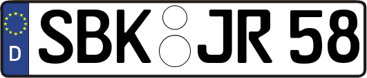 SBK-JR58