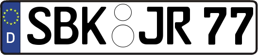 SBK-JR77