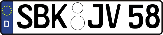 SBK-JV58