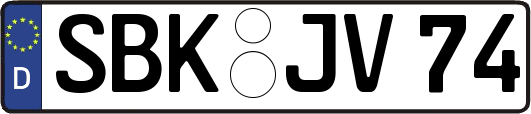 SBK-JV74