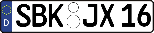 SBK-JX16