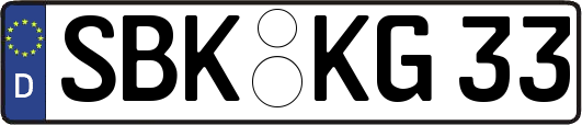 SBK-KG33