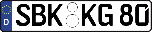 SBK-KG80
