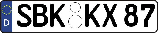 SBK-KX87