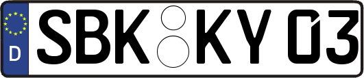 SBK-KY03