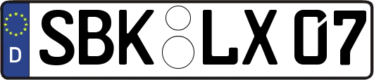 SBK-LX07