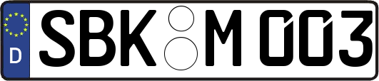 SBK-M003