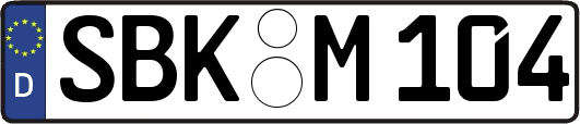 SBK-M104