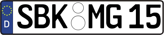 SBK-MG15