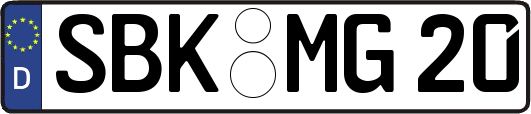 SBK-MG20