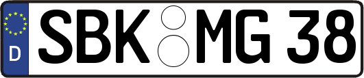 SBK-MG38