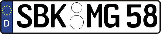 SBK-MG58