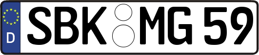 SBK-MG59