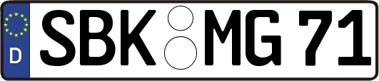 SBK-MG71