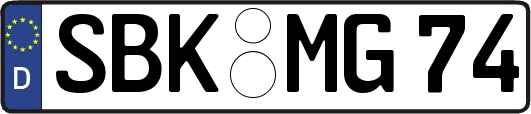 SBK-MG74