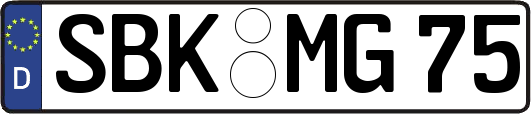 SBK-MG75