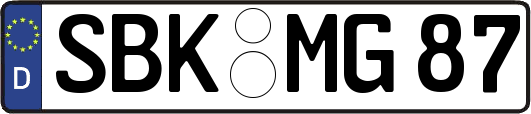 SBK-MG87
