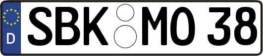 SBK-MO38