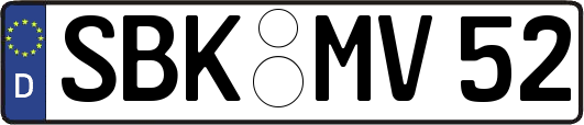 SBK-MV52