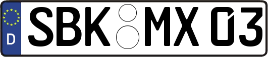 SBK-MX03