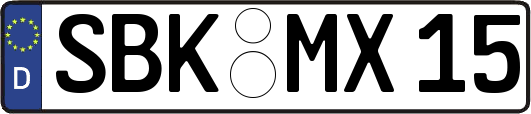 SBK-MX15
