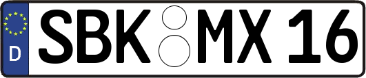 SBK-MX16