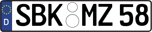 SBK-MZ58