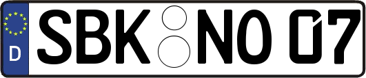 SBK-NO07