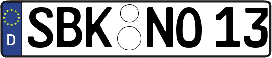 SBK-NO13