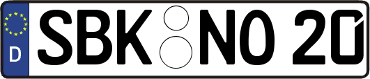 SBK-NO20